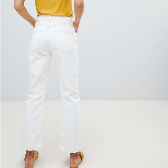 Mango Kickflare Contrast Stitch Denim - Picture 2 of 7